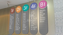 北京图书大厦导视系统设计制作安装
